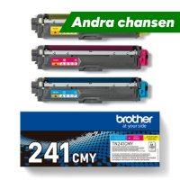 Brother TN-241C/M/Y toner 3-pack (original) ⭐ 502280
