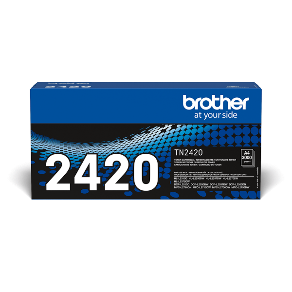 Brother TN-2420 svart toner hög kapacitet (original) 051162 - 3