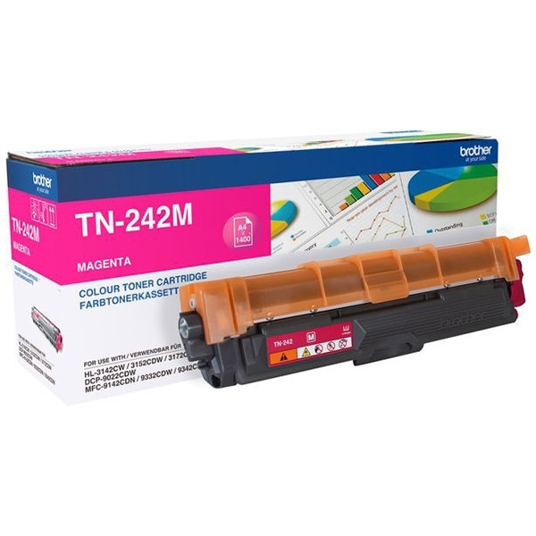 Brother TN-242M magenta toner (original) TN242M 051064 - 1