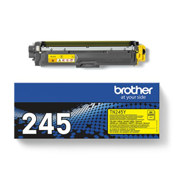 Brother TN-245Y gul toner hög kapacitet (original) TN245Y 029434 - 1