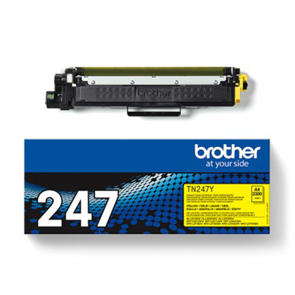 Brother TN-247Y gul toner hög kapacitet (original) TN247Y 051182 - 1