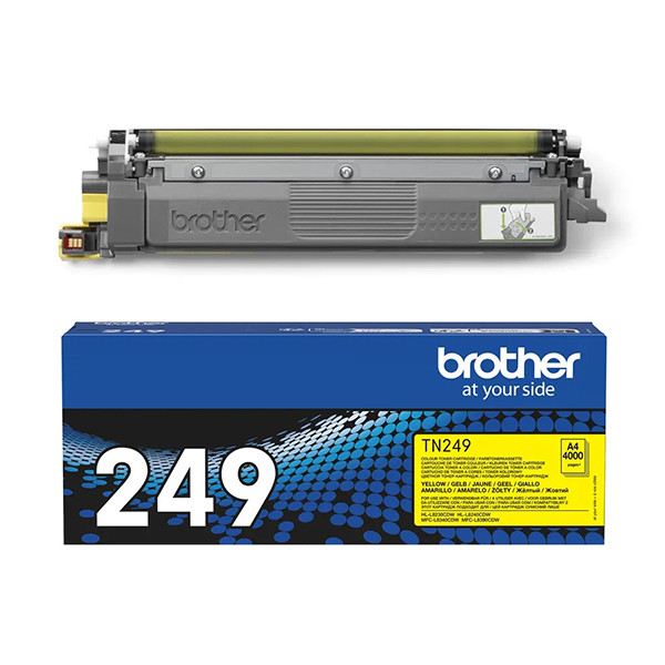 Brother TN-249Y gul toner extra hög kapacitet (original) TN249Y 051434 - 1