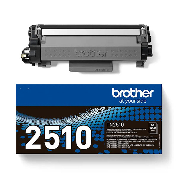 Brother TN-2510 svart toner (original) TN2510 051398 - 1