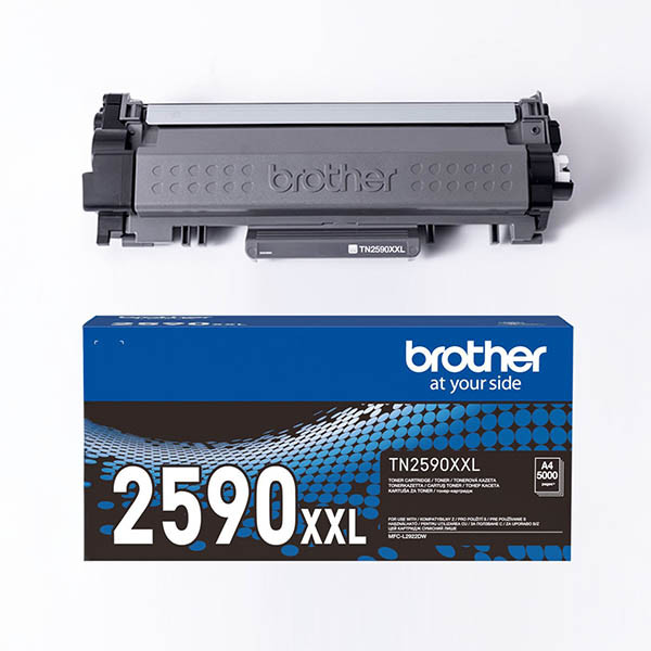 Brother TN-2590XXL svart toner extra hög kapacitet (original) 144771 - 1