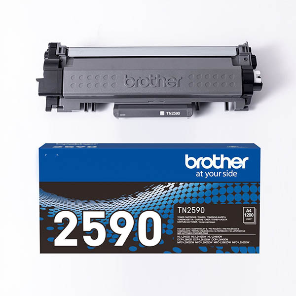 Brother TN-2590 svart toner (original) 144769 - 1
