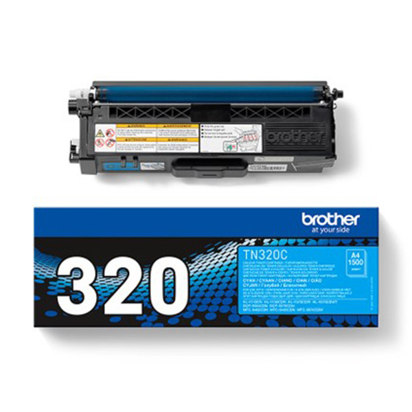 Brother TN-320C cyan toner (original) TN320C 029188 - 1