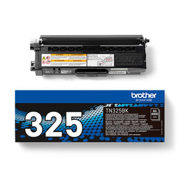 Brother TN-325BK svart toner hög kapacitet (original) TN325BK 029194 - 1