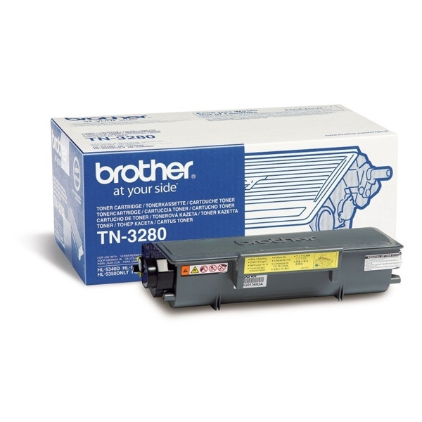 Brother TN-3280 svart toner hög kapacitet (original) TN3280 029234 - 1
