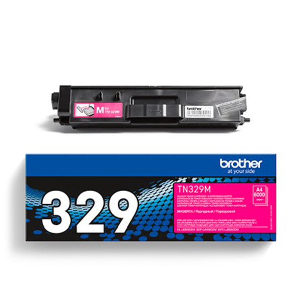 Brother TN-329M magenta toner extra hög kapacitet (original) TN-329M 051040 - 1