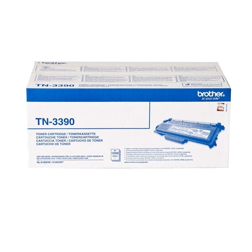 Brother TN-3390 svart toner extra hög kapacitet (original) TN3390 029415 - 1