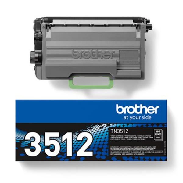 Brother TN-3512 svart toner extra hög kapacitet (original) TN-3512 051080 - 1
