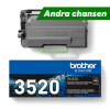 Brother TN-3520 svart toner extra hög kapacitet (original) ⭐ 502273 - 1
