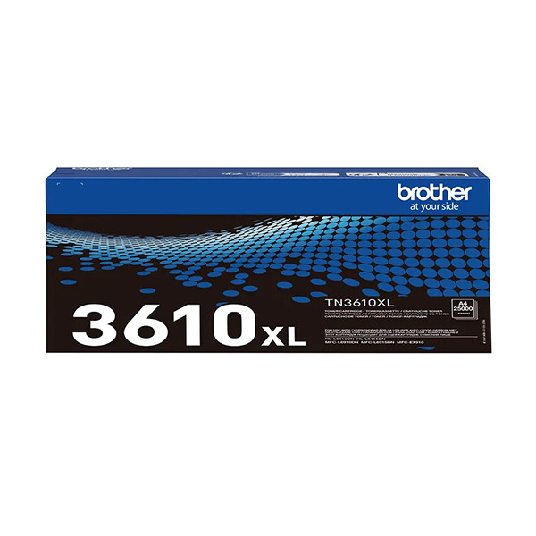 Brother TN-3610XL svart toner hög kapacitet (original) TN3610XL 051410 - 1