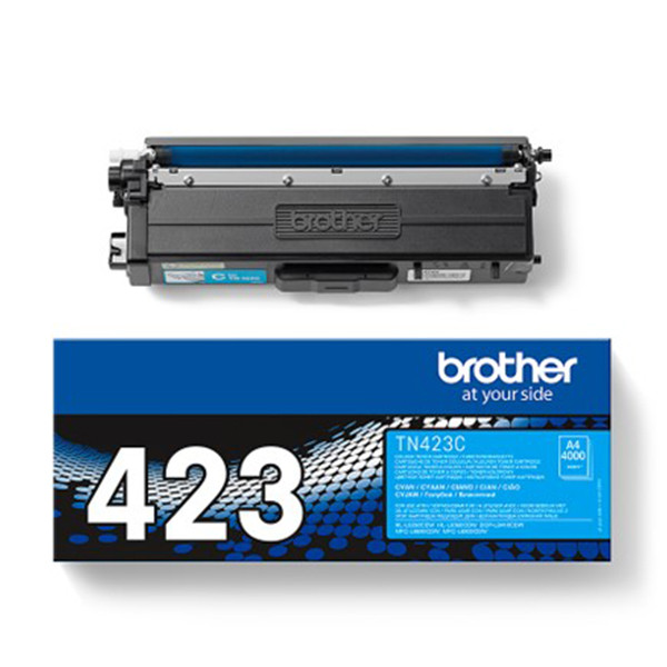 Brother TN-423C cyan toner hög kapacitet (original) TN423C 051120 - 1