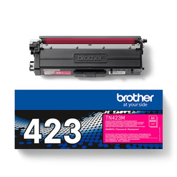 Brother TN-423M magenta toner hög kapacitet (original) TN423M 051122 - 1