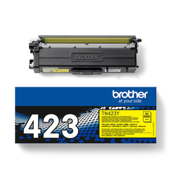 Brother TN-423Y gul toner hög kapacitet (original) TN423Y 051124 - 1