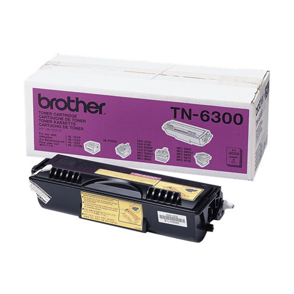 Brother TN-6300 svart toner (original) TN6300 029650 - 1