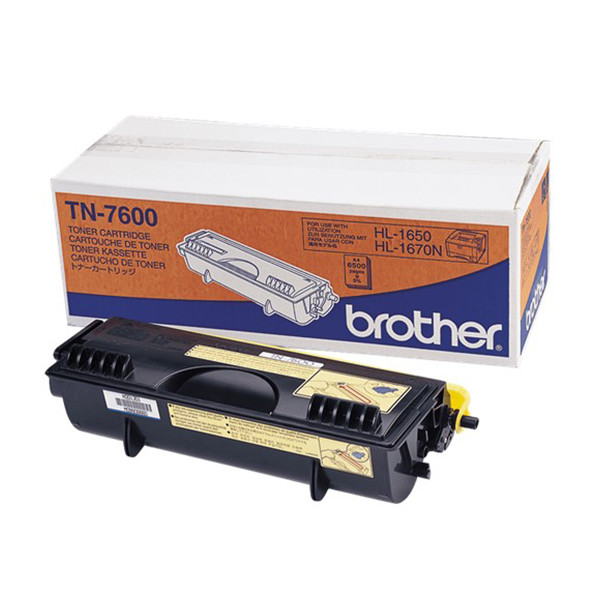 Brother TN-7600 svart toner hög kapacitet (original) TN7600 029680 - 1