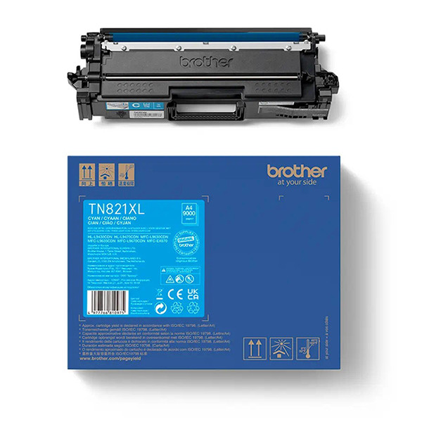 Brother TN-821XL C cyan toner hög kapacitet (original) TN821XLC 051372 - 1