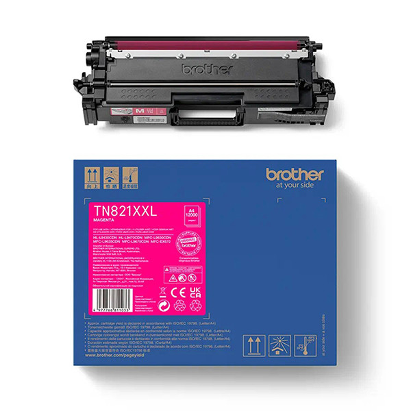 Brother TN-821XXL M magenta toner extra hög kapacitet (original) TN821XXLM 051382 - 1