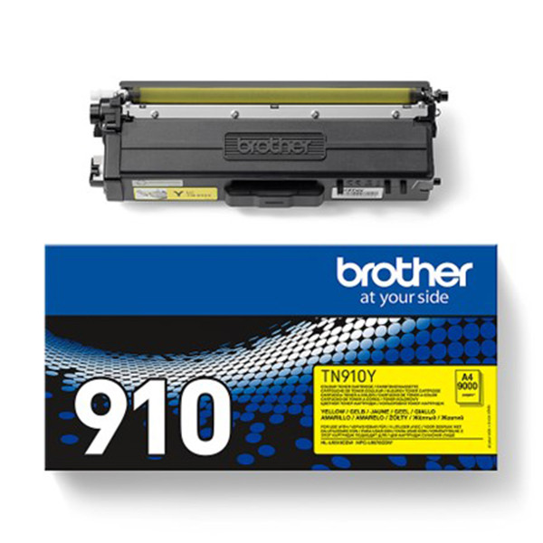 Brother TN-910Y gul toner extra hög kapacitet (original) TN910Y 051140 - 1