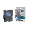 Brother TX-751 | svart text - grön märkband  | 24mm x 15m (original) 080282 - 1