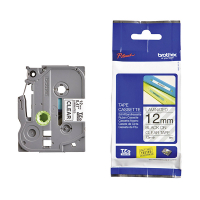 Brother TZe-131S | svart text - transparent märkband  | 12mm x 4m (original) 080554