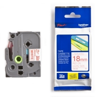 Brother TZe-242 | röd text - vit märkband  | 18mm x 8m (original) 080444