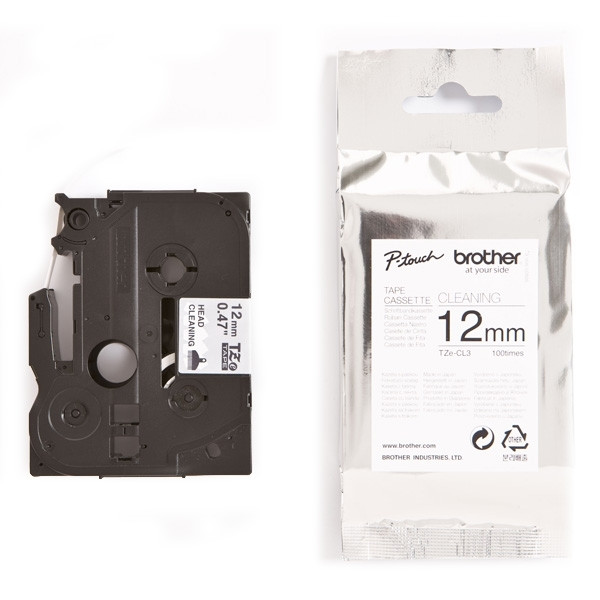 Brother TZe-CL3 rengöringskassett | 12mm x 2.5m (original) TZeCL3 080900 - 1