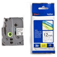 Brother TZe-M31 | svart text - matt transparent märkband  | 12mm x 8m (original) 080388