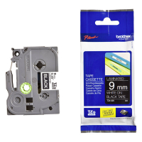 Brother TZe-M921 | svart text - matt silvermärkband  | 9mm x 8m (original) 080864