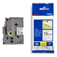 Brother TZe-S141 | svart text - transparent märkband  | 18mm x 8m (original) 080662