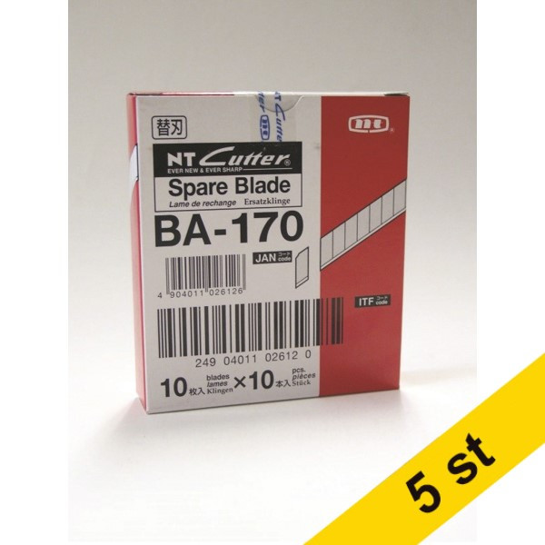 Brytblad 9mm | NT-Cutter A-170 | 50st 360735 - 1