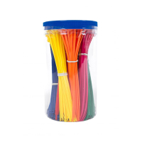 Buntband 200 x 4,8mm | 9 färger | 9x 50st 0990206 209401