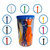 Buntband 200 x 4,8mm | 9 färger | 9x 50st 0990206 209401 - 2