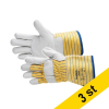 Arbetshandske XL 1-par | vit | Busters Läder | 3st SBU00082 - 1