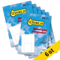 CD fodral inlägg | 123ink | 25 ark | 6st  060460