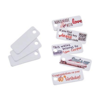 COLOP E-mark PVC-kort med perforerat hål | 45x18mm | 20st 156479 229174