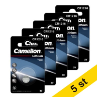 Camelion CR1216 Litium knappcellsbatteri | 5st ACA00243