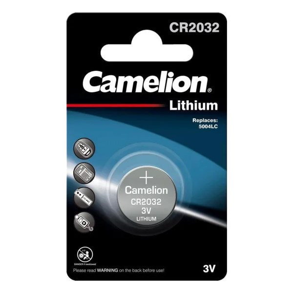 Camelion CR2032 Litium knappcellsbatteri | 1st 5004LC BR2032 CD2032 CR2032 CR2032H ACA00313 - 1