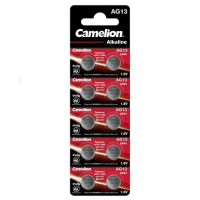 Camelion LR44/A76/V13GA Alkaline knappcellsbatteri | 10-pack 1131SO 1166A 1166AL1154 228 280-62 ACA00238
