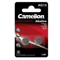 Camelion LR44/A76/V13GA Alkaline knappcellsbatteri | 2-pack 1131SO 1166A 1166AL1154 228 280-62 ACA00619