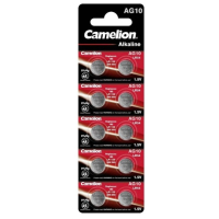 Camelion LR54/V10GA/189 Alkaline knappcellsbatteri | 10-pack 1138SO 1159SO 1168A 189 189-1 ACA00219