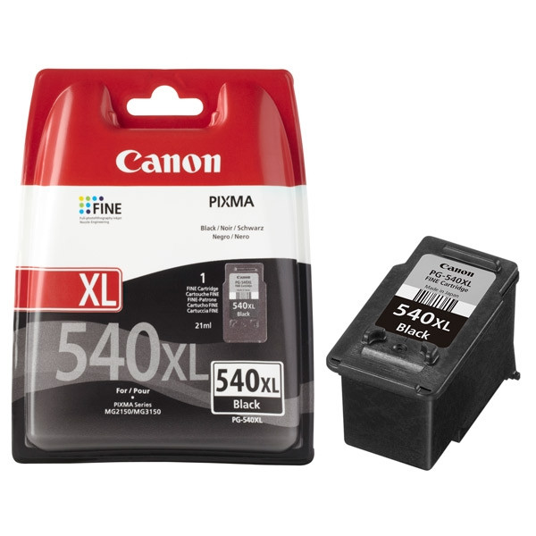 Canon **Canon PG-540XL svart bläckpatron hög kapacitet (original) 5222B001 5222B005 018706 - 1