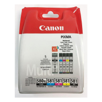 Canon **Canon PGI-580PGBK XL / CLI-581BK/C/M/Y bläckpatron 5-pack (original) 2024C006 010186