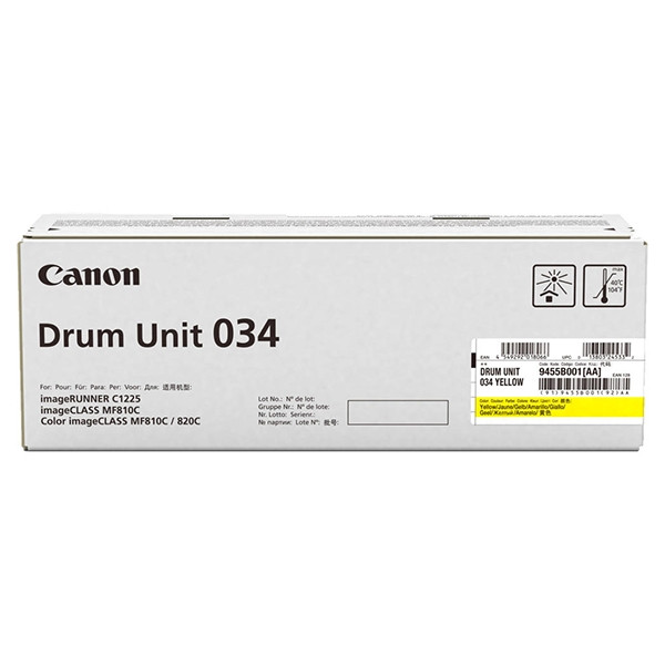 Canon 034 gul trumma (original) 9455B001 017232 - 1