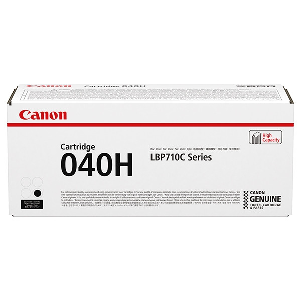 Canon 040H BK svart toner hög kapacitet (original) 0461C001 017280 - 1
