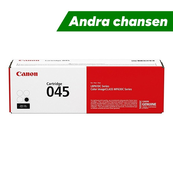 Canon 045 svart toner (original) ⭐ 502279 - 1