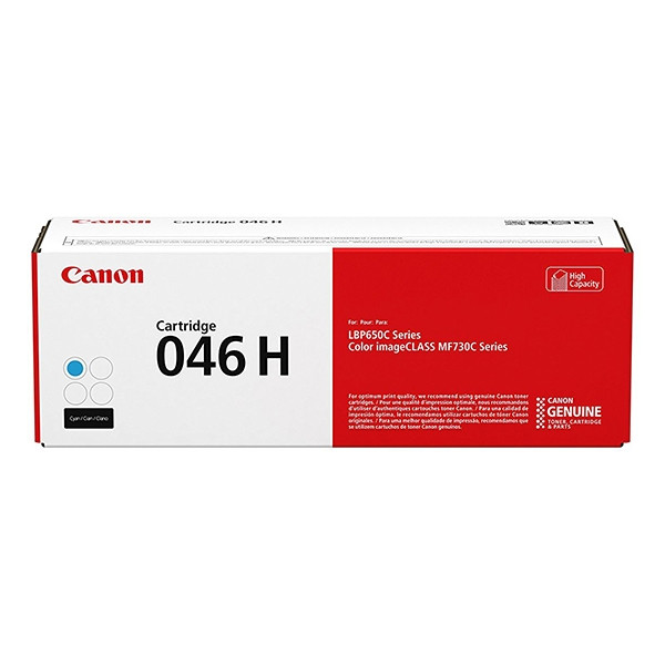 Canon 046H cyan toner hög kapacitet (original) 1253C002 017426 - 1