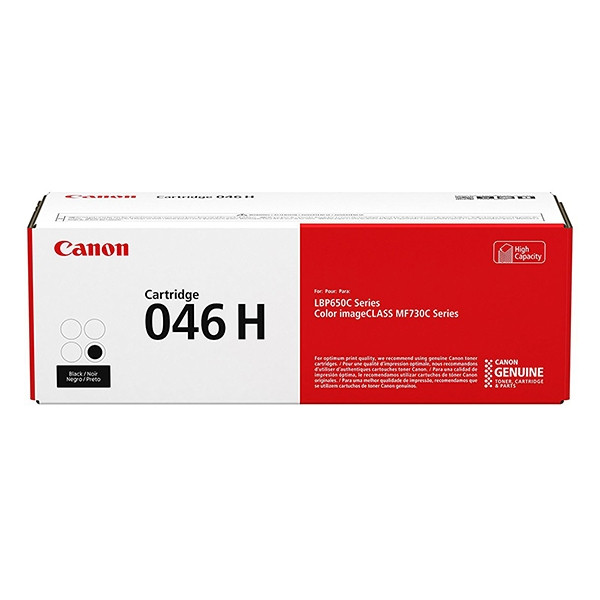 Canon 046H svart toner hög kapacitet (original) 1254C002 017422 - 1